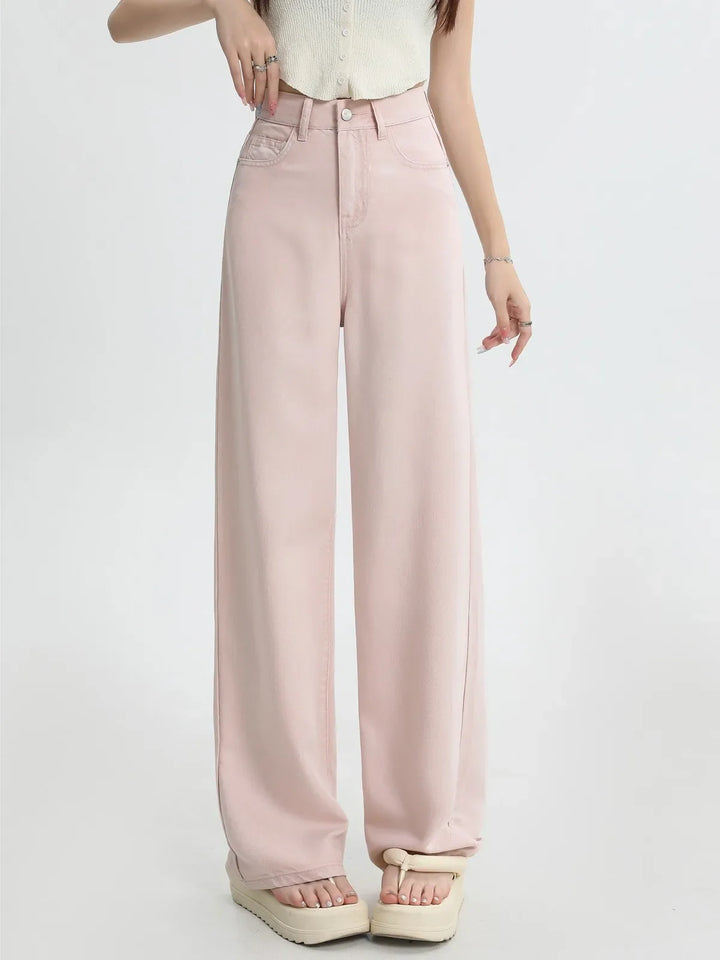 Jehanne | Loose High Waist Cotton Jeans