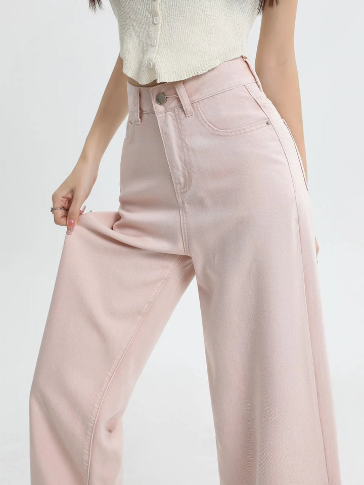Jehanne | Loose High Waist Cotton Jeans
