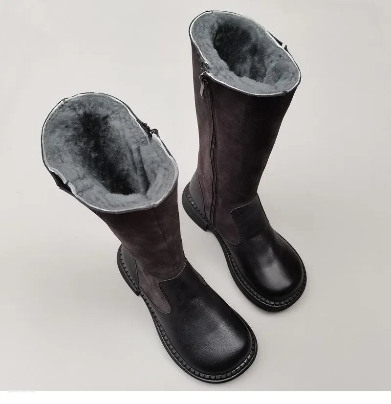 Jacqueline | Wool-Lined Riding Boots