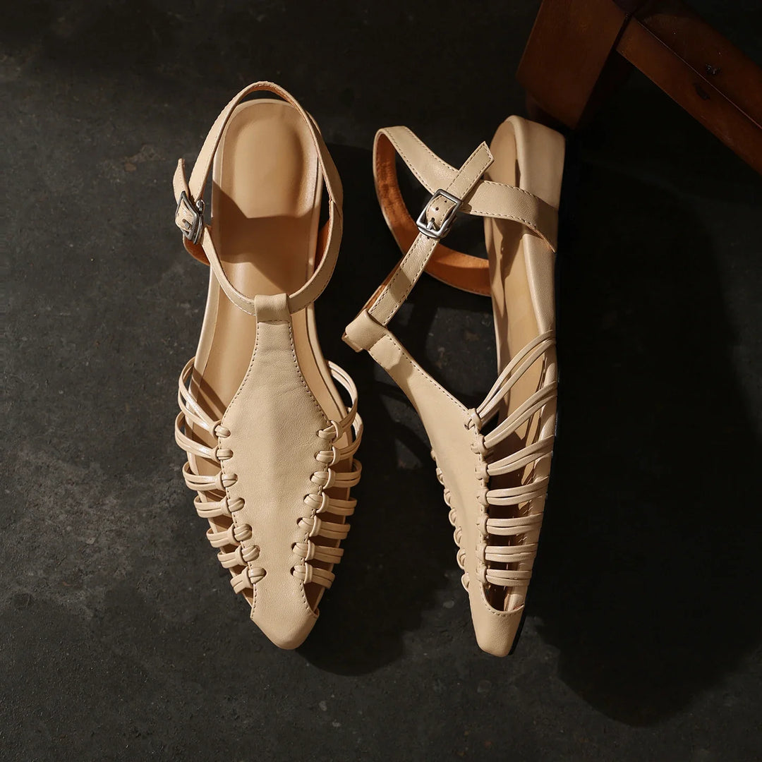 Ulrique | Pointed Slingback Block Heels