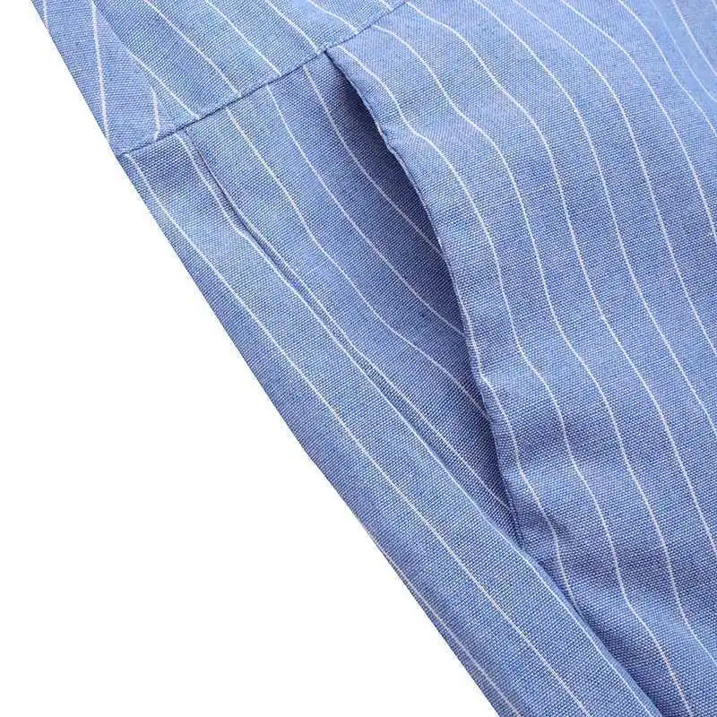 Paquerette | Cotton Pinstripe Trousers