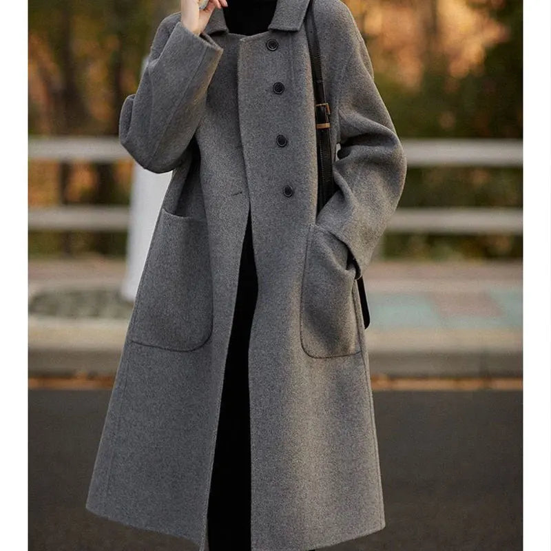 Perrine | Wool-Blend Longline Overcoat