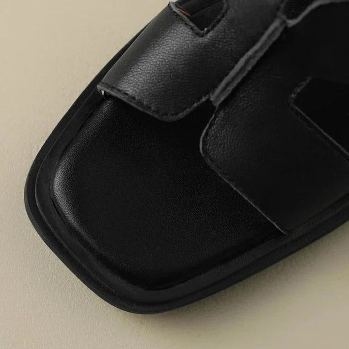 Mathilda | Sheepskin Lined Bow Sandals