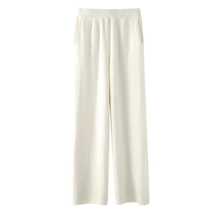 Hedwige | High Waist Cashmere Blend Pants