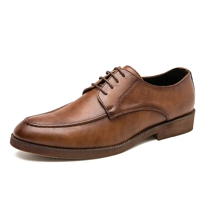 Désiré | Closed Lacing Leather Oxfords