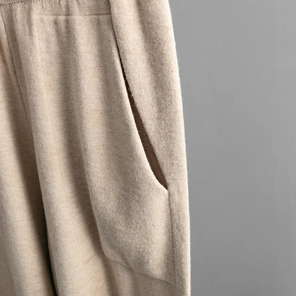 Thomasine | Half Zip Knit Two Piece Set