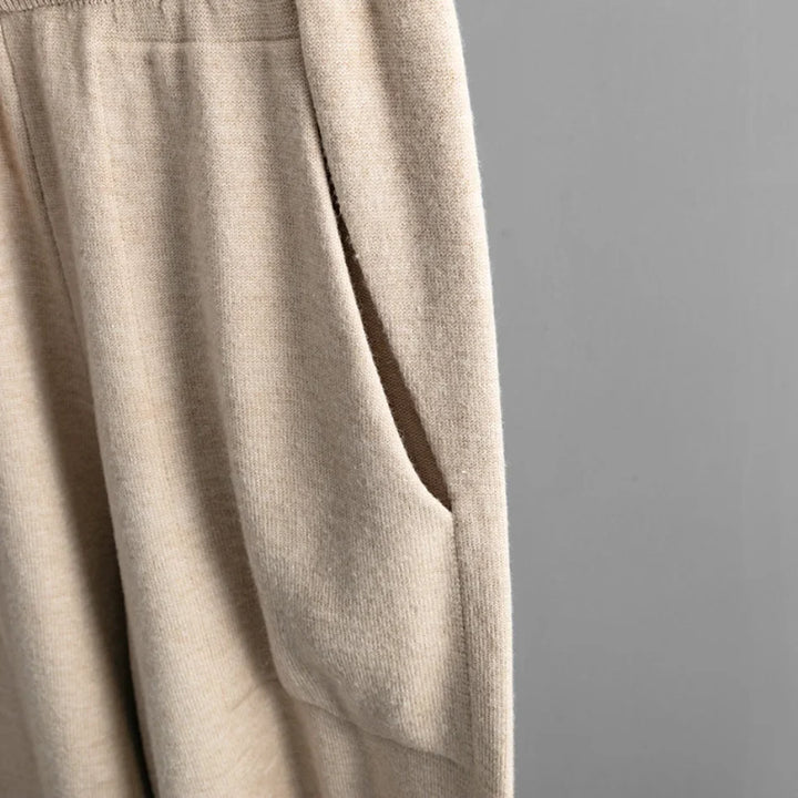 Thomasine | Half Zip Knit Two Piece Set