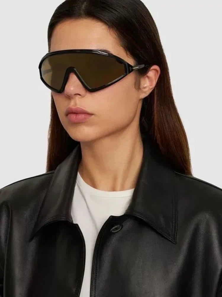 Wraparound Shield UV400 Sunglasses