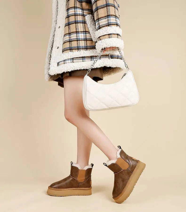 Ruth | Waterproof Fur-Lined Snow Boots