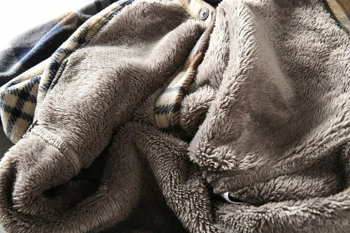 Patrice | Fleece Lined Flannel Shirt Jacket
