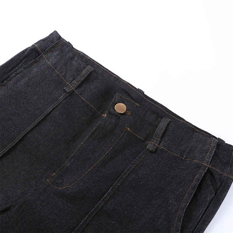 Anne | Heavy Denim Blazer and Trousers
