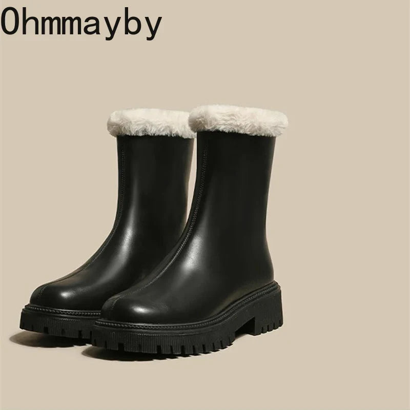 Doreen | Fleece-Lined Ankle Boots