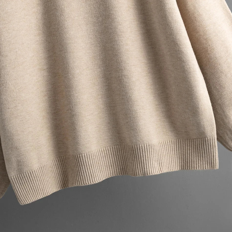 Thomasine | Half Zip Knit Two Piece Set
