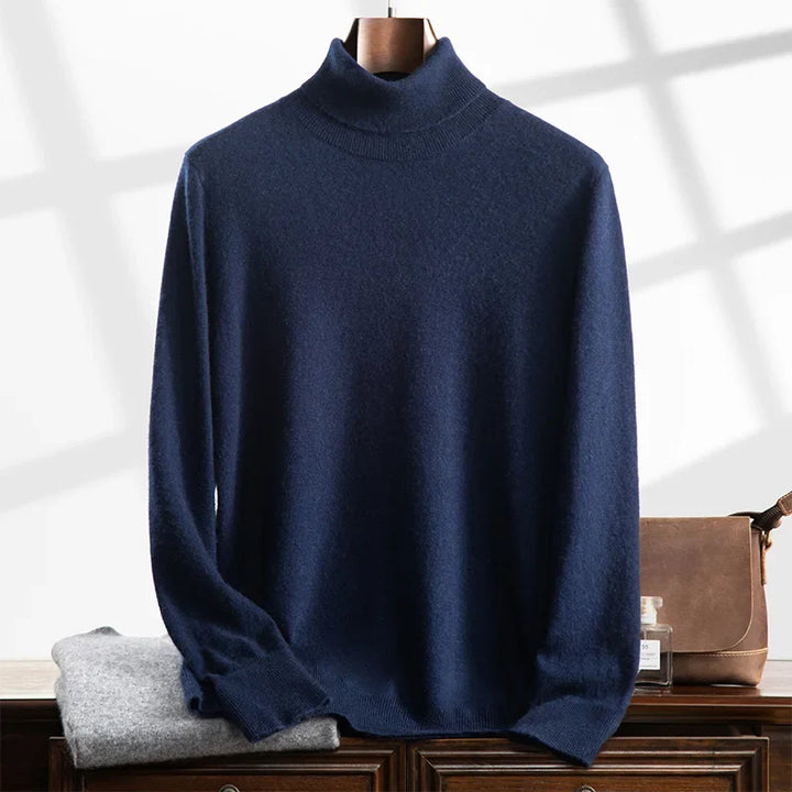 Jean-Guy | 100% Cashmere Low Turtleneck