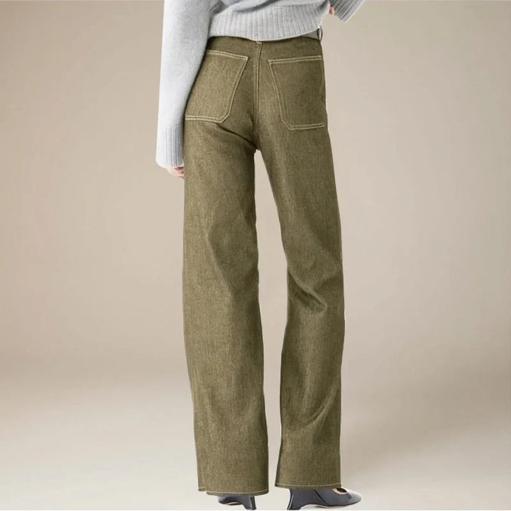 Johanne | High Waist Wide Leg Denim Jeans