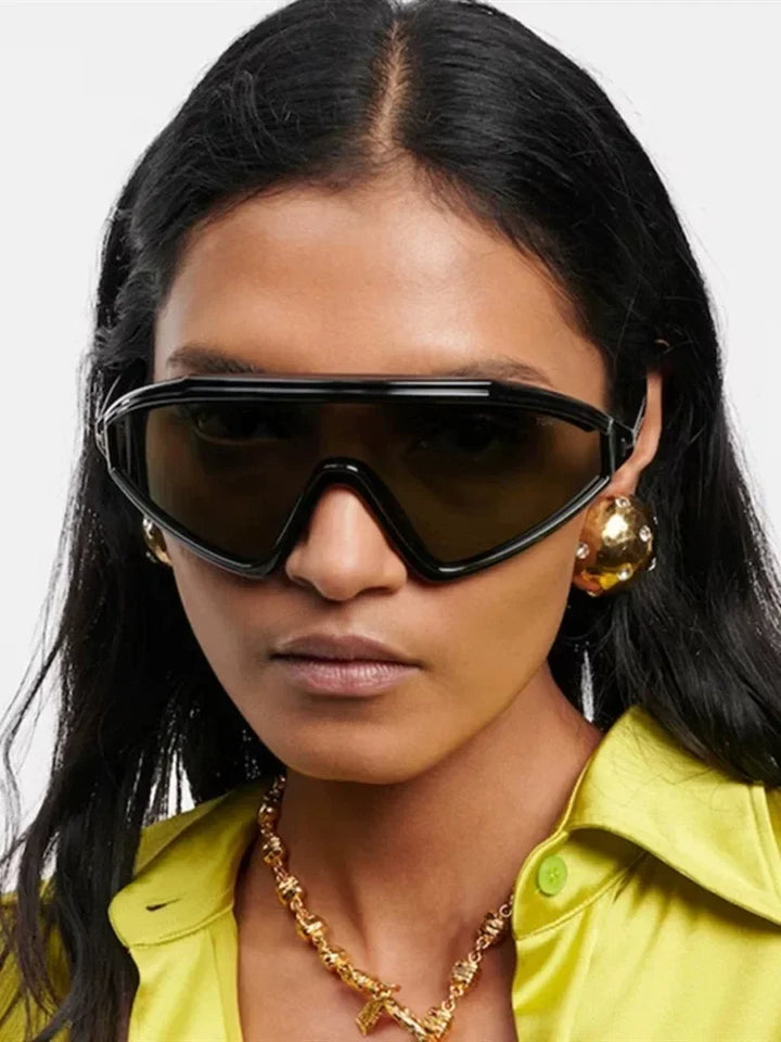 Wraparound Shield UV400 Sunglasses