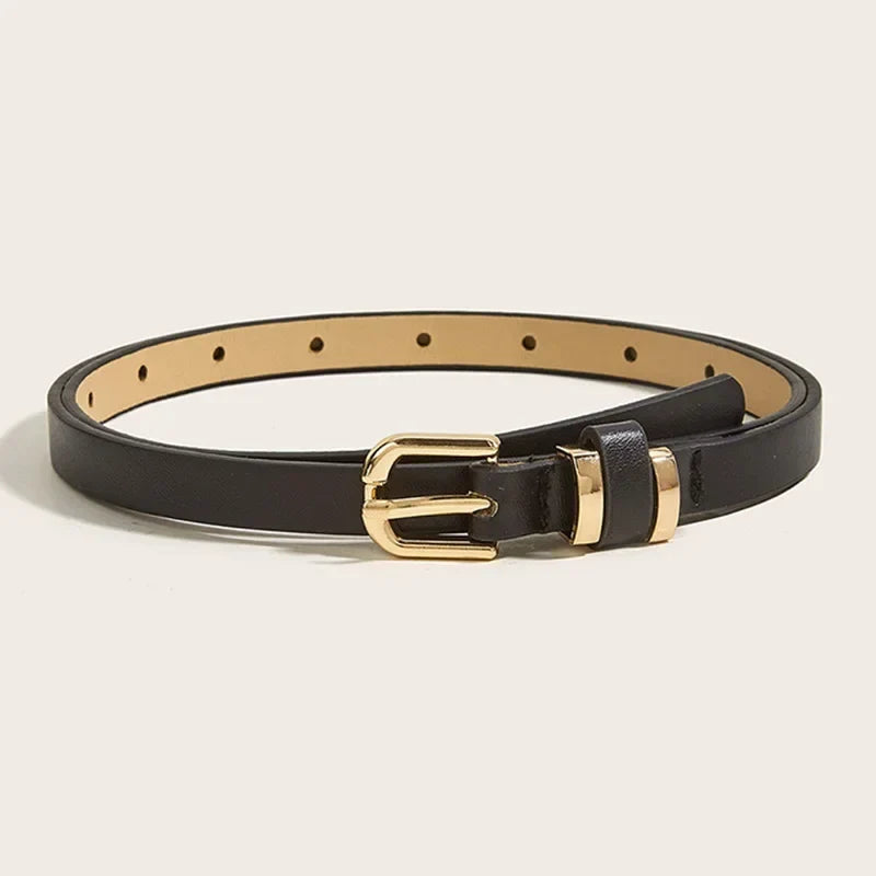 Leopard Print Leather Belt, 41 in