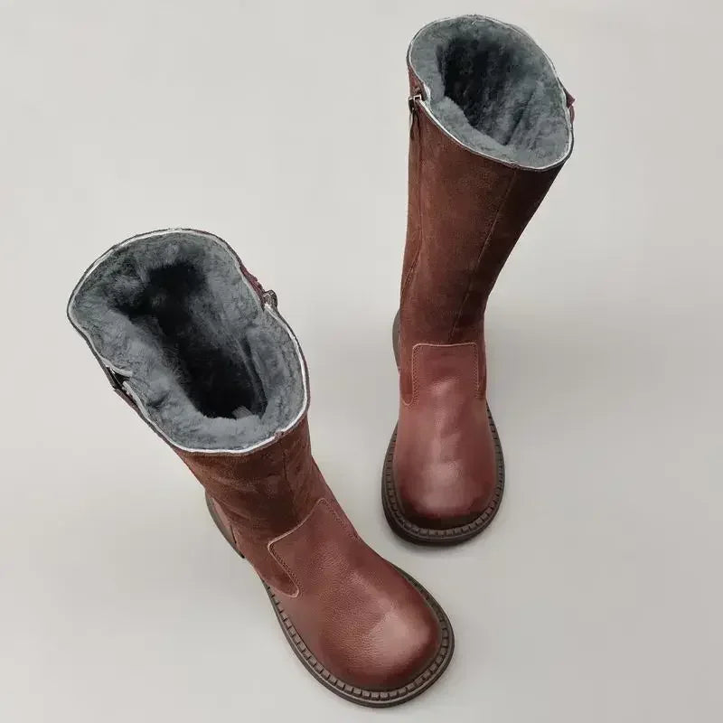Jacqueline | Wool-Lined Riding Boots