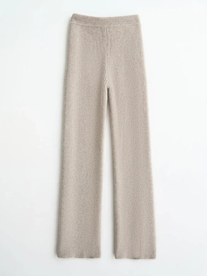 Laurencia | 30% Merino Knit Wide Leg Pants