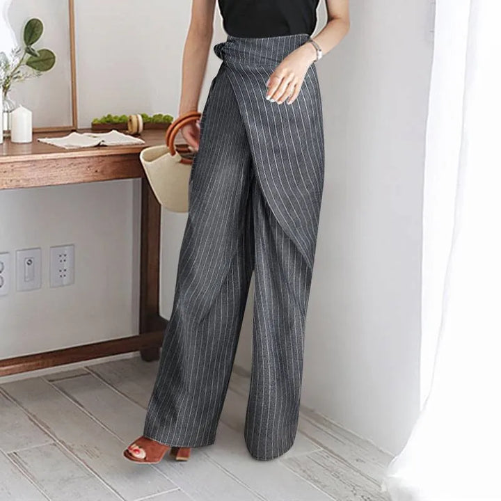 Paquerette | Cotton Pinstripe Trousers