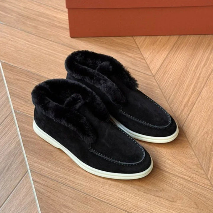 Lila | Shearling-Lined Loafer Boots