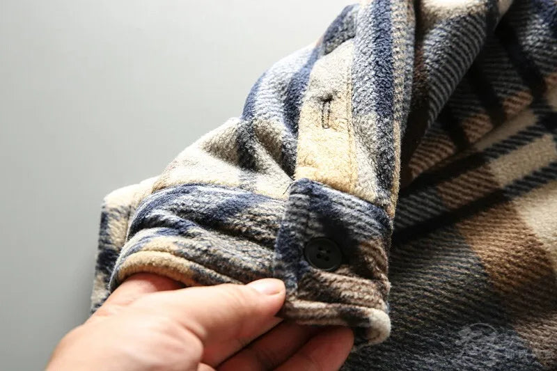 Patrice | Fleece Lined Flannel Shirt Jacket