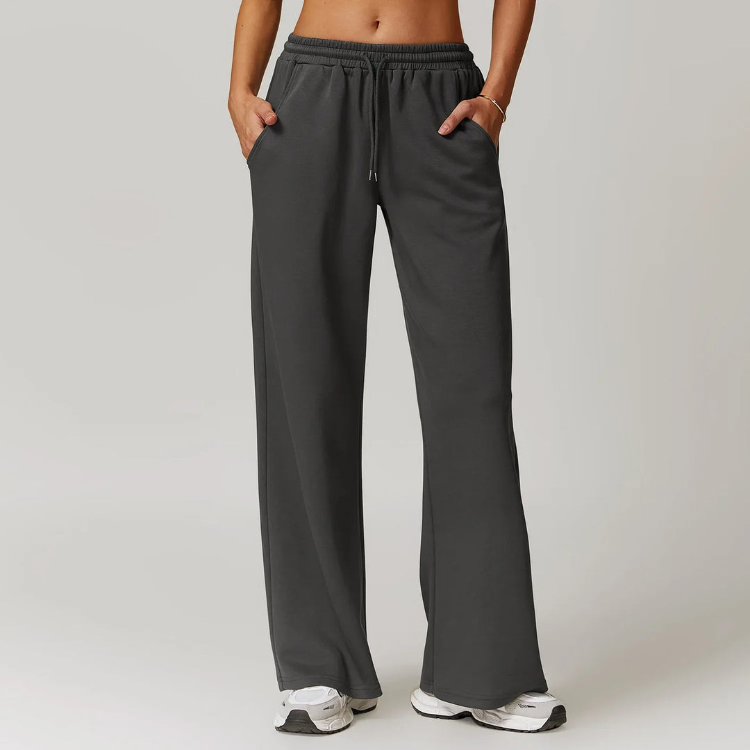 Sophie | Quick Dry High Rise Straight Pants