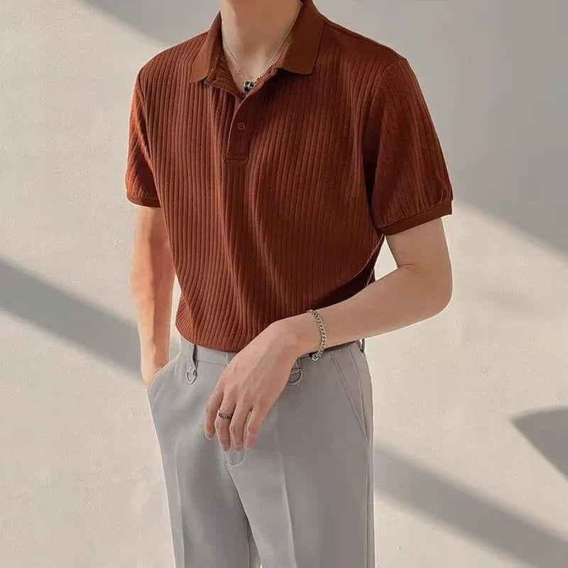 Dollard | 100% Cotton Ribbed Knit Polo