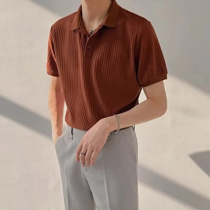 Dollard | 100% Cotton Ribbed Knit Polo