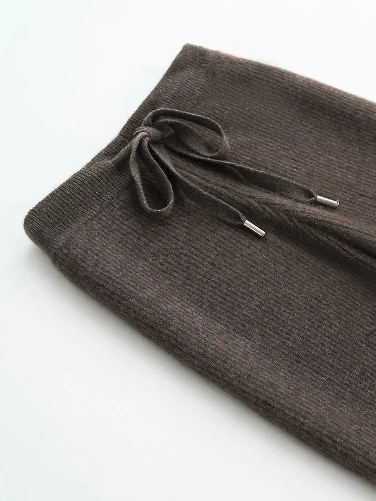 Laurencia | 30% Merino Knit Wide Leg Pants