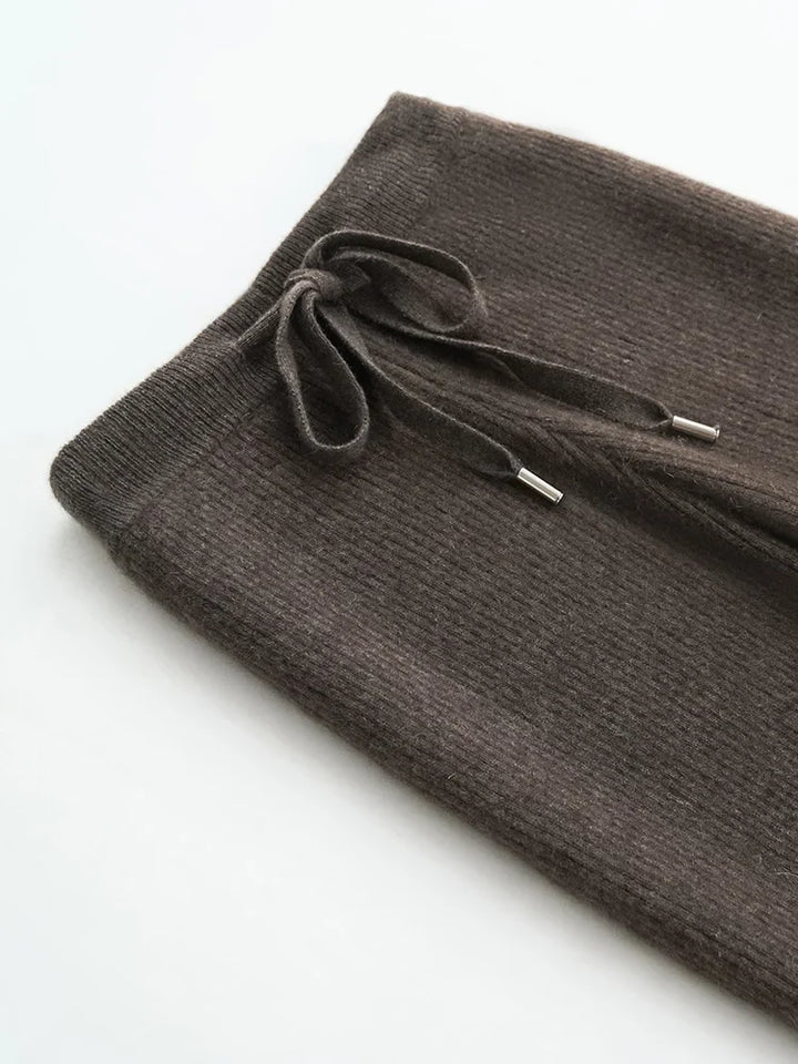 Laurencia | 30% Merino Knit Wide Leg Pants