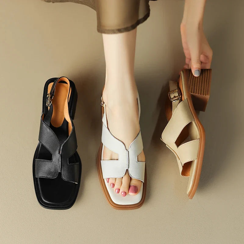 Mathilda | Sheepskin Lined Bow Sandals