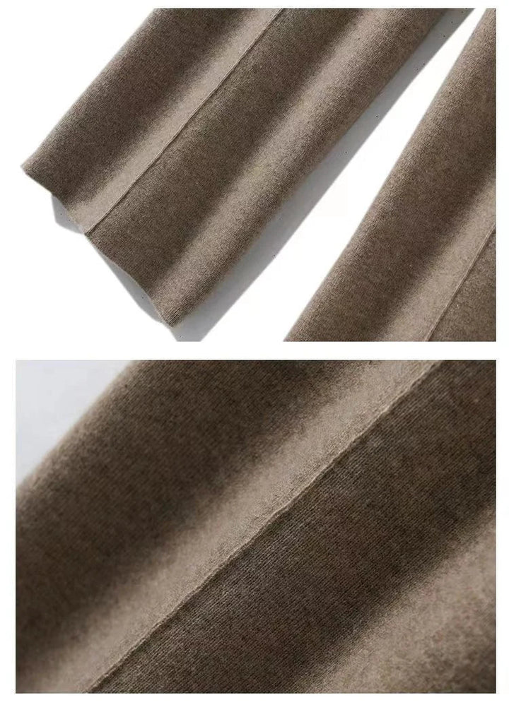 Hectorine | Merino Wool Wide Leg Trousers