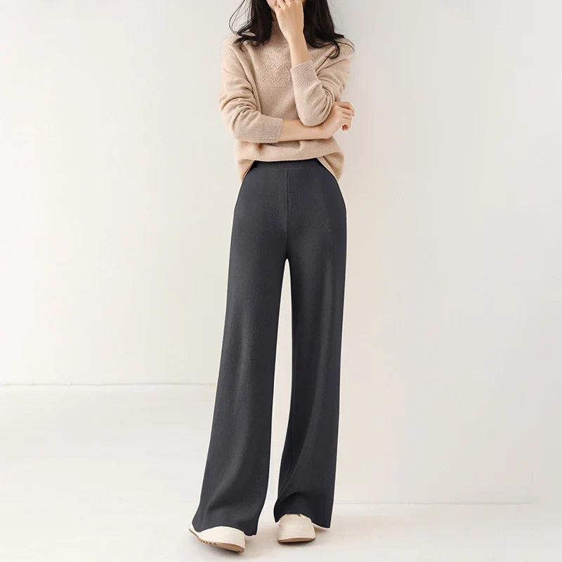 Gracieuse | 100% Merino Wool Knit Pants