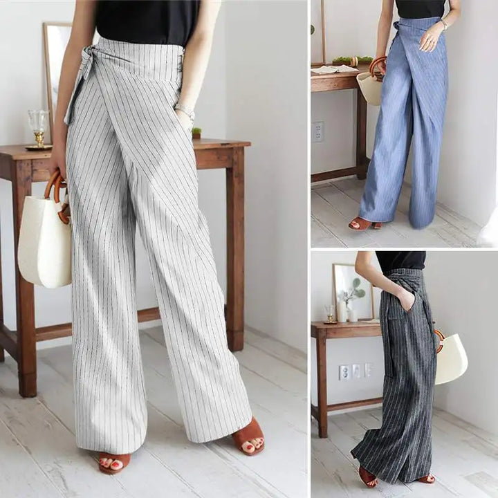Paquerette | Cotton Pinstripe Trousers