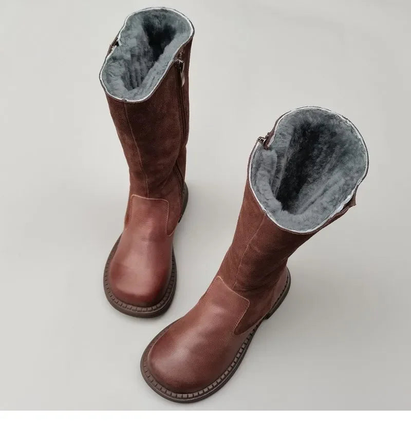 Jacqueline | Wool-Lined Riding Boots