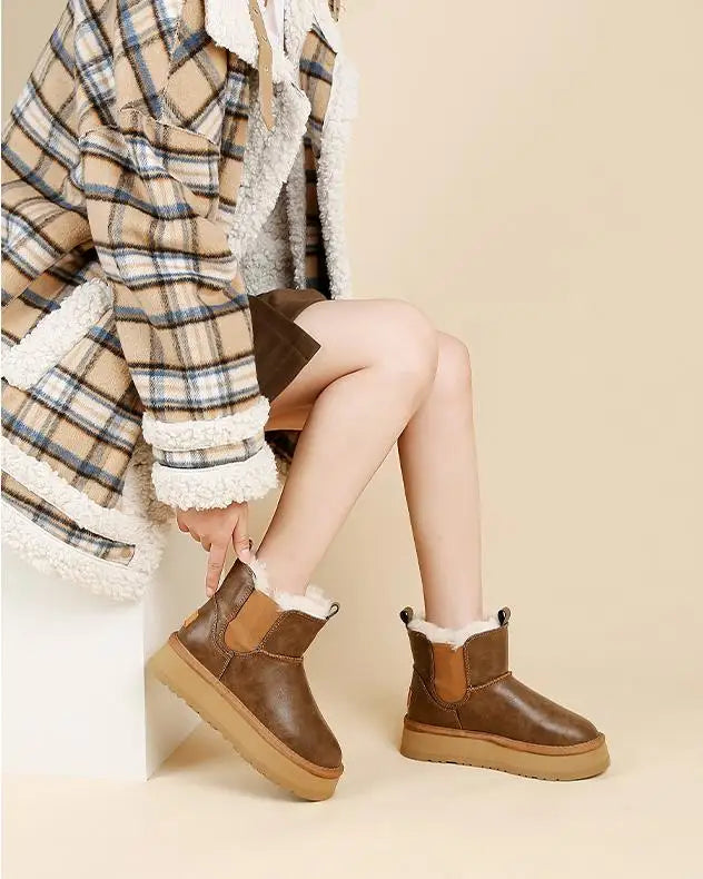 Ruth | Waterproof Fur-Lined Snow Boots