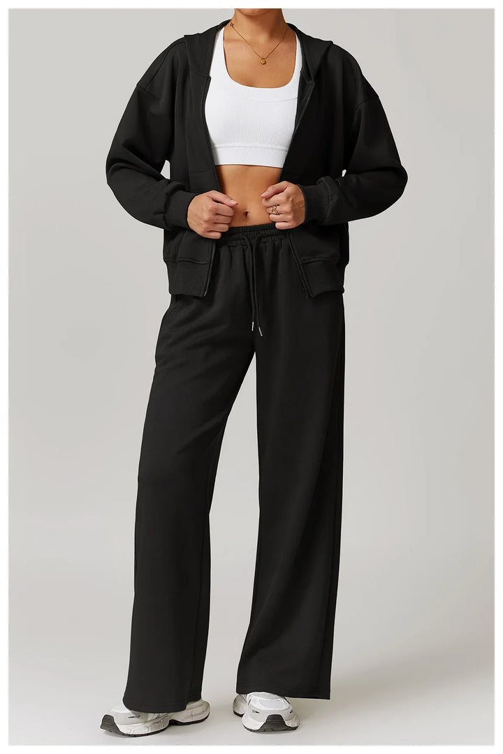 Sophie | Quick Dry High Rise Straight Pants