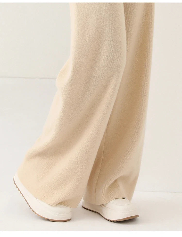 Gracieuse | 100% Merino Wool Knit Pants