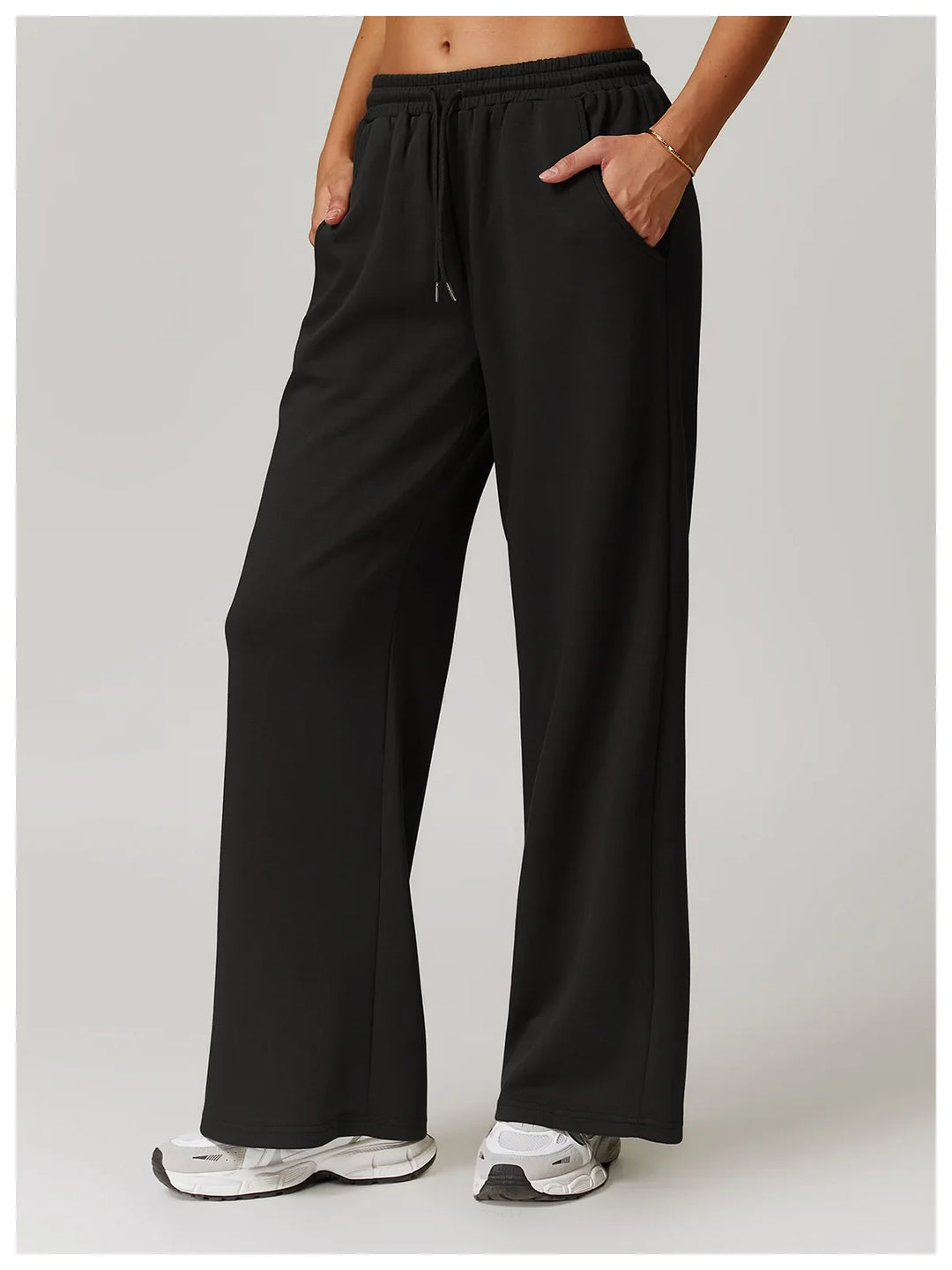 Sophie | Quick Dry High Rise Straight Pants