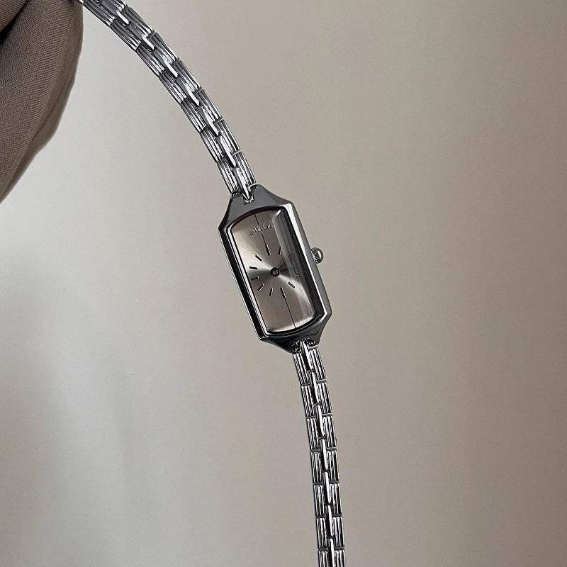 Stainless Steel Link Bracelet Watch