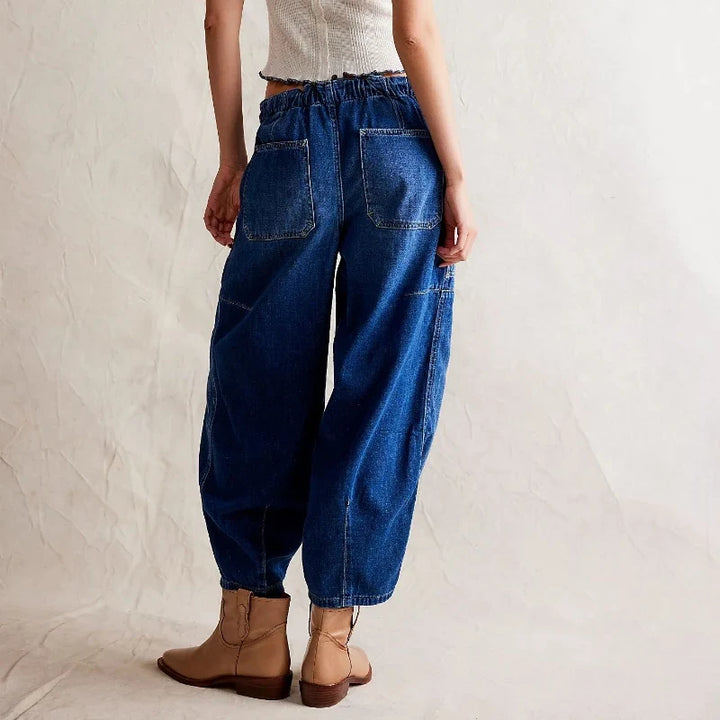 Maryse | Pull-On 100% Cotton Denim Jeans