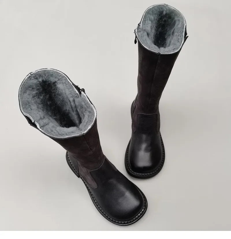 Jacqueline | Wool-Lined Riding Boots