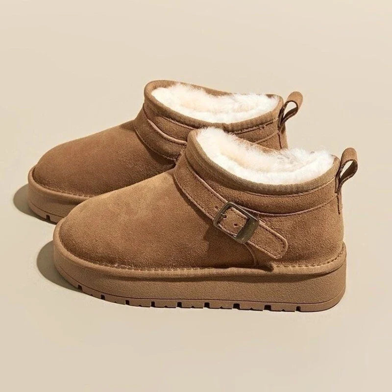 Faye | Fur-Lined Platform Snow Boots