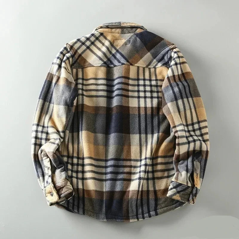 Patrice | Fleece Lined Flannel Shirt Jacket
