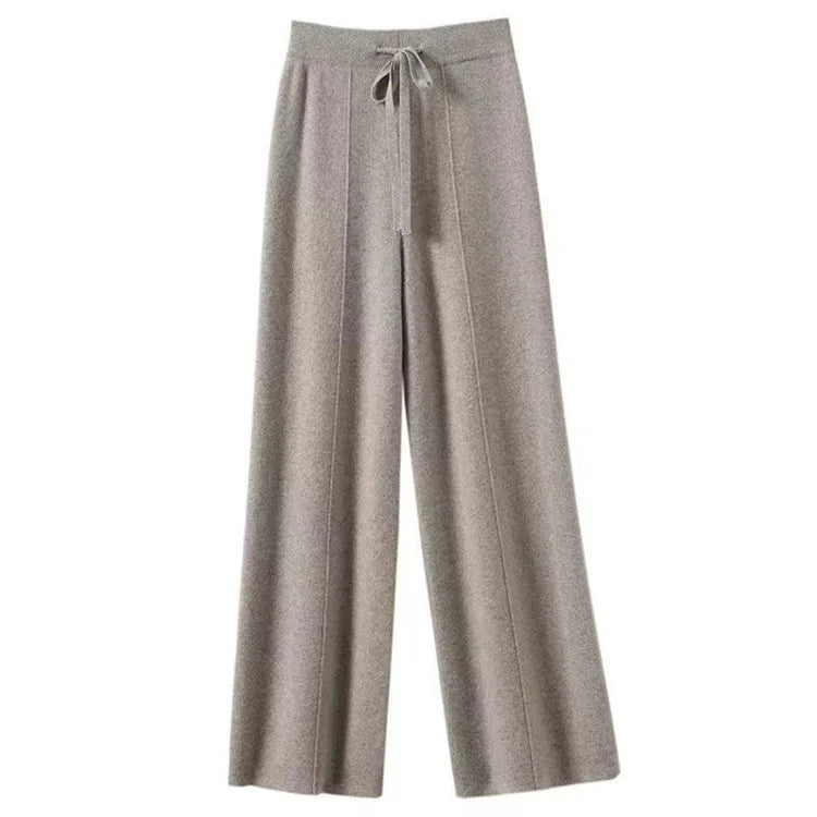 Hectorine | Merino Wool Wide Leg Trousers