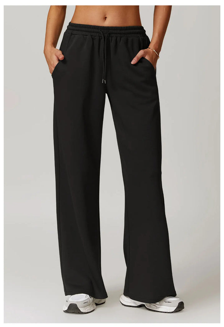 Sophie | Quick Dry High Rise Straight Pants