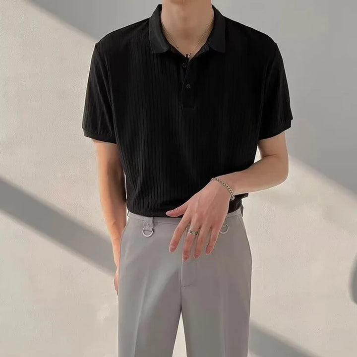 Dollard | 100% Cotton Ribbed Knit Polo