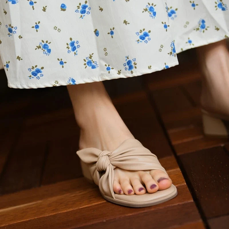 Audrey | Sheepskin Slingback Sandals