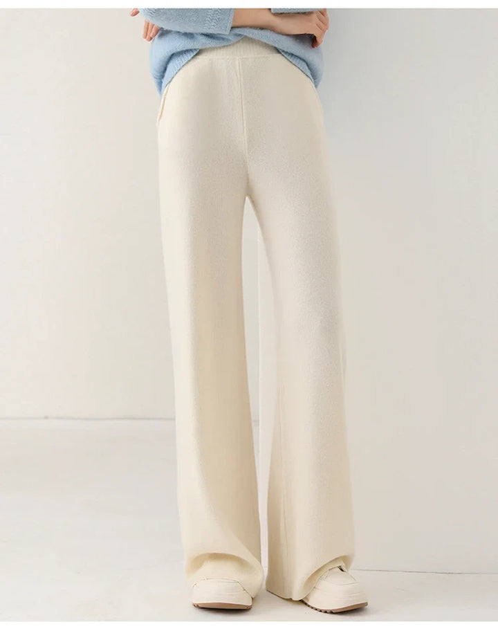 Gracieuse | 100% Merino Wool Knit Pants